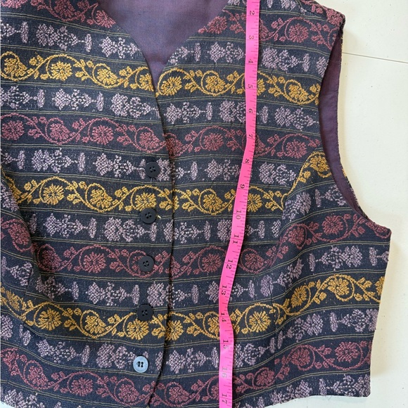 Vintage Georgiou Studio Embellished Boho Indie
Style Vest - Picture 6 of 6